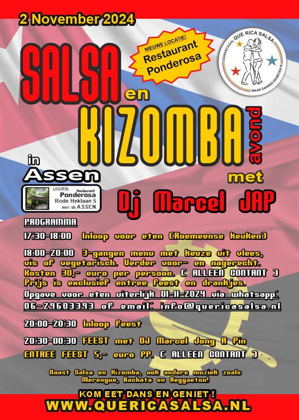 Website salsa KIZOMBA poster 02november2024